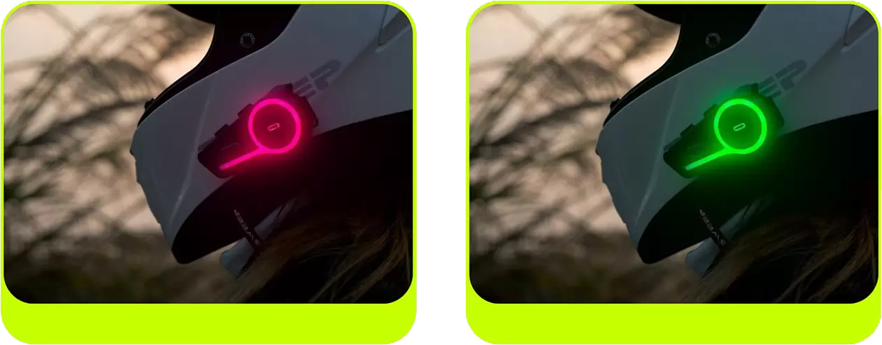 오토바이용 스마트 헬멧 블루투스 헤드셋