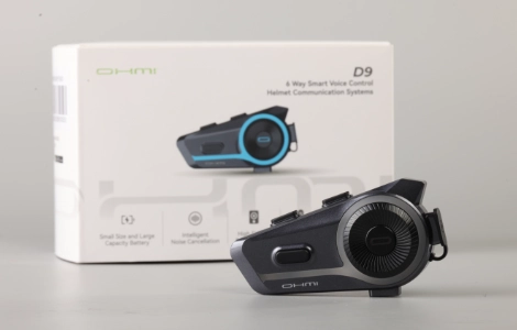 OHMIEX D9 스마트 헬멧 블루투스 헤드셋